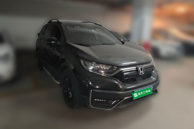 Used Honda CR-V 2021 240TURBO CVT 2WD Black Jazz Edition Front Right 45 Deg
