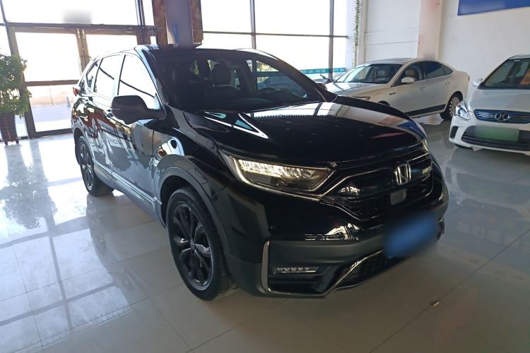 Used Honda CR-V 2021 240TURBO CVT Four-Wheel Drive Black Jazz Edition Front Right 45 Deg
