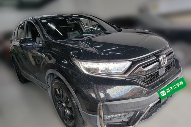 Used Honda CR-V 2021 240TURBO CVT 2WD Black Jazz Edition Front Right 45 Deg