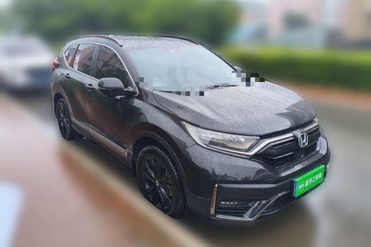 Used Honda CR-V 2021 240TURBO CVT Four-Wheel Drive Black Jazz Edition Front Right 45 Deg