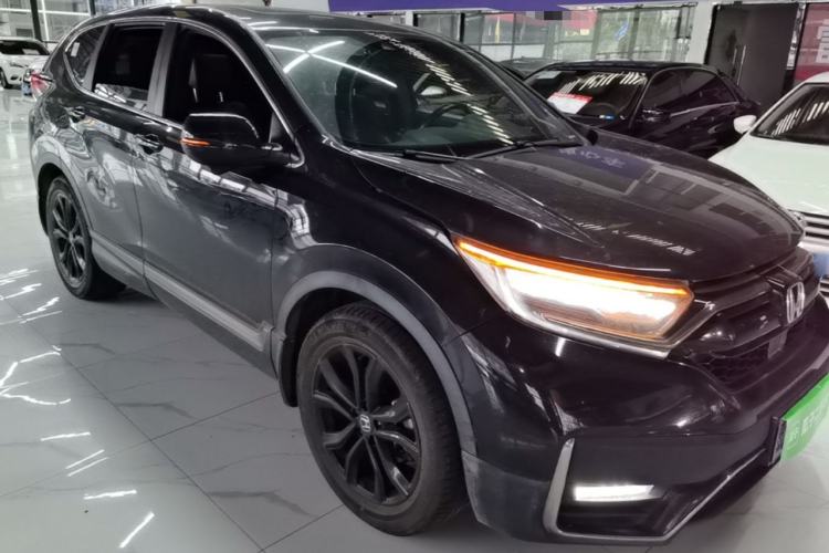 Used Honda CR-V 2021 240TURBO CVT 2WD Black Jazz Edition Front Right 45 Deg