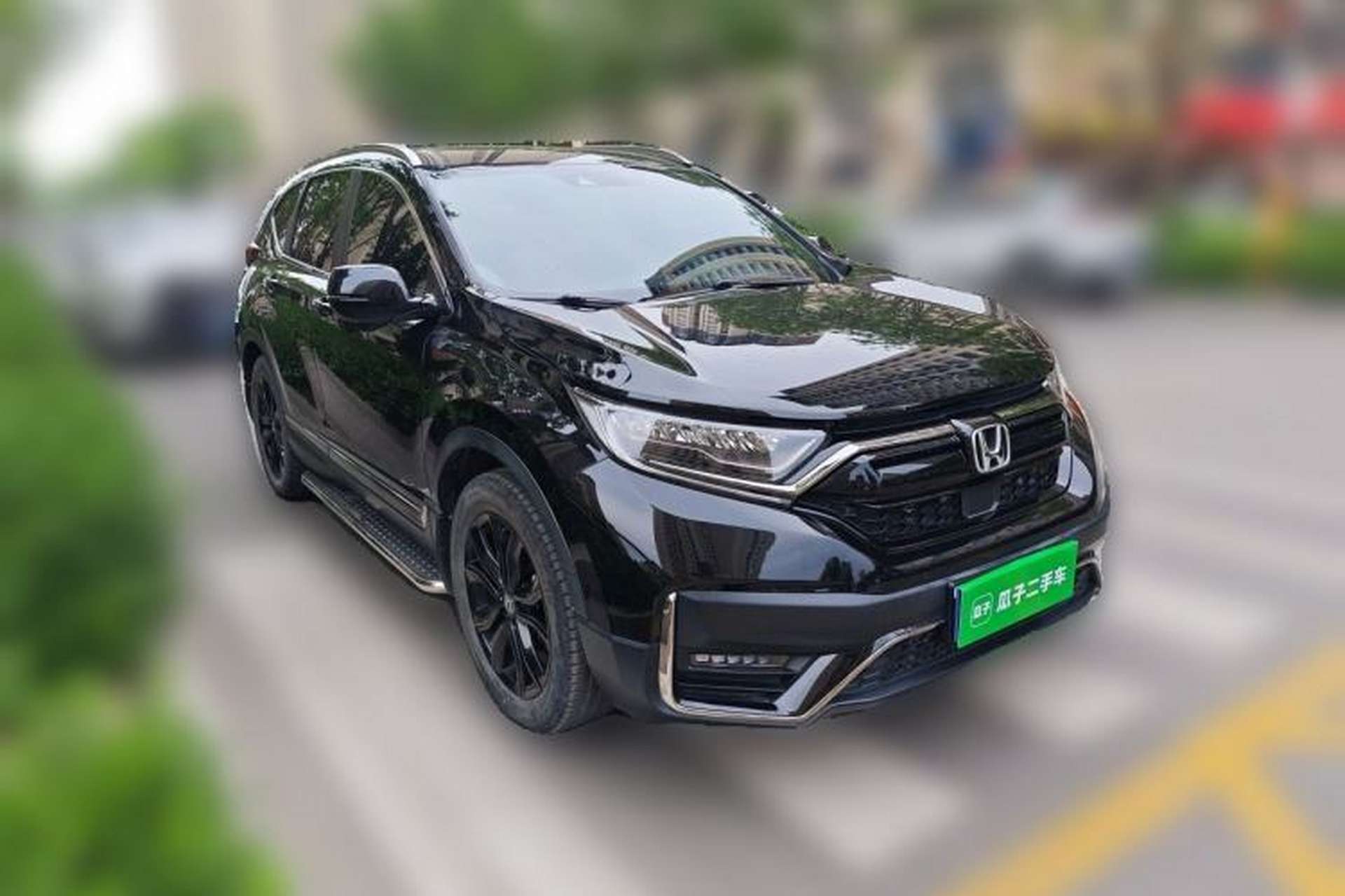 Used Honda CR-V 2021 240TURBO CVT Four-Wheel Drive Black Jazz Edition Front Right 45 Deg