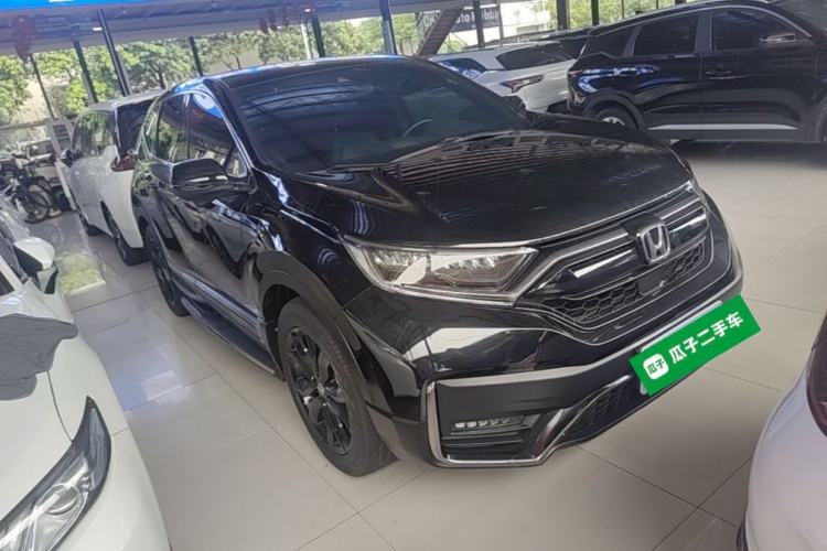Used Honda CR-V 2021 240TURBO CVT 2WD Black Jazz Edition Front Right 45 Deg