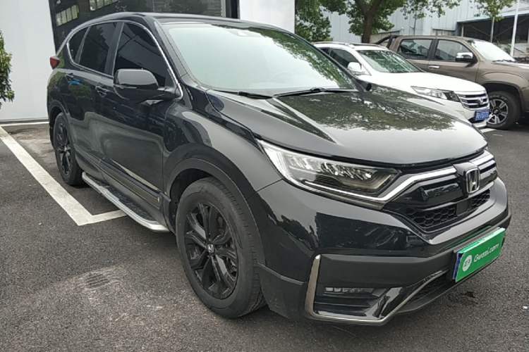 Used Honda CR-V 2021 240TURBO CVT 2WD Black Jazz Edition Front Right 45 Deg