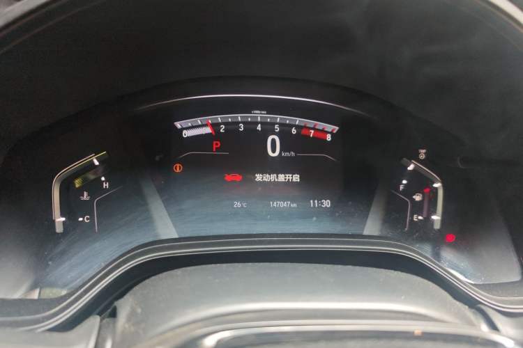 Used Honda CR-V 2021 240TURBO CVT Four-Wheel Drive Black Jazz Edition Instrument Cluster