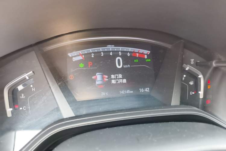 Used Honda CR-V 2021 240TURBO CVT Four-Wheel Drive Black Jazz Edition Instrument Cluster