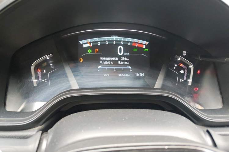 Used Honda CR-V 2021 240TURBO CVT Four-Wheel Drive Black Jazz Edition Instrument Cluster
