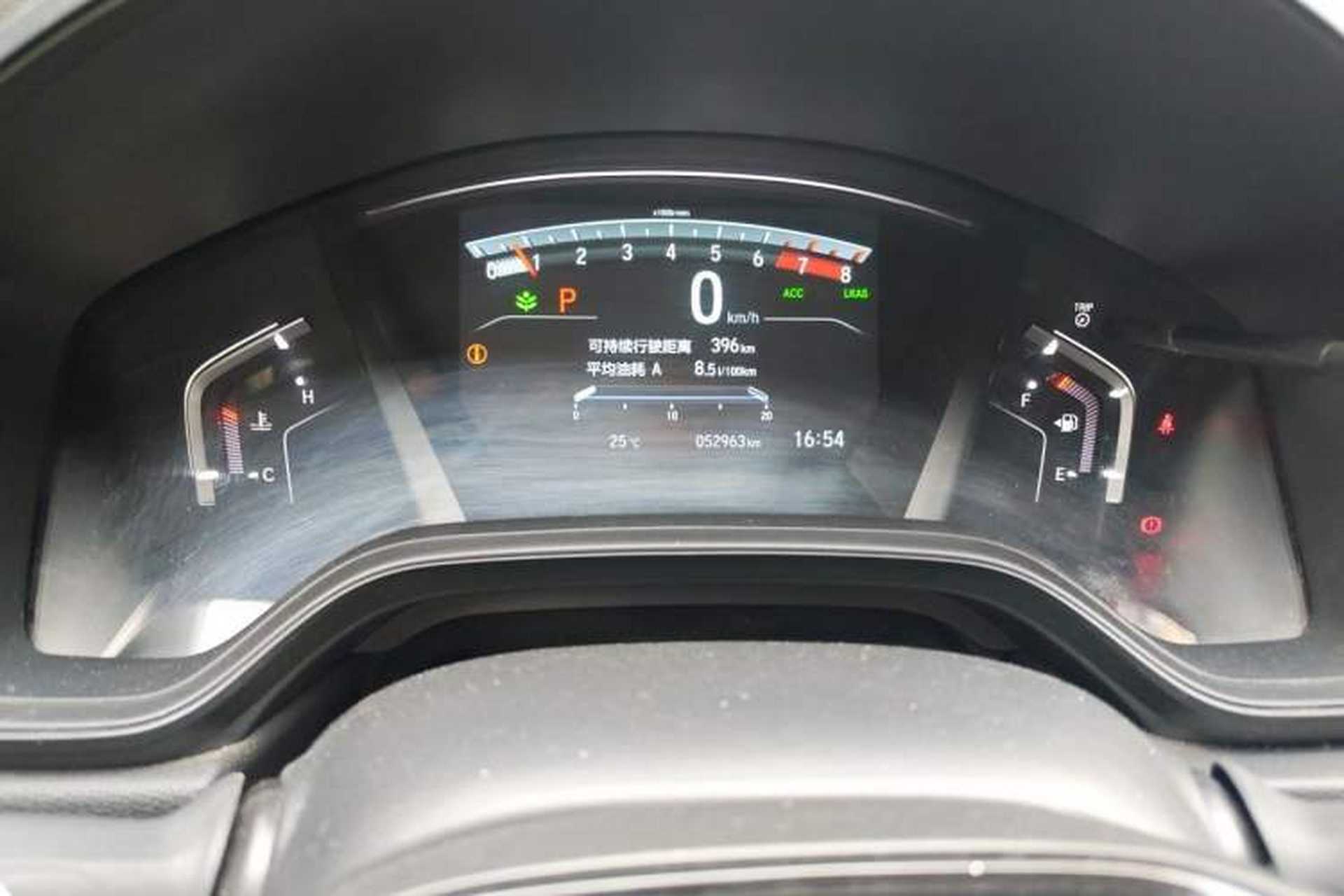 Used Honda CR-V 2021 240TURBO CVT Four-Wheel Drive Black Jazz Edition Instrument Cluster