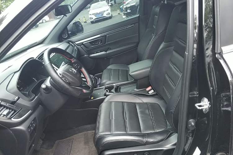 Used Honda CR-V 2021 240TURBO CVT 2WD Black Jazz Edition Left Front Seat