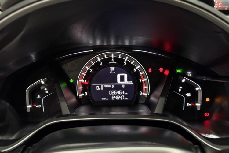 Used Honda CR-V 2021 240TURBO CVT 2WD Comfort Version Odometer Close Up