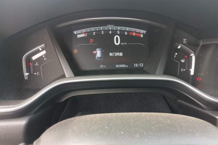 Used Honda CR-V 2021 240TURBO CVT Two-Wheel Drive Urban Edition Odometer Close Up