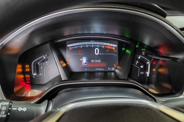 Used Honda CR-V 2021 240TURBO CVT Two-Wheel Drive Urban Edition Odometer Close Up