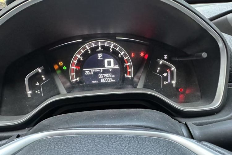 Used Honda CR-V 2021 240TURBO CVT 2WD Comfort Version Odometer Close Up