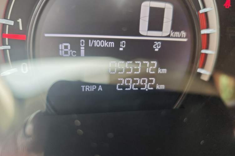 Used Honda CR-V 2021 240TURBO CVT 2WD Comfort Version Odometer Close Up