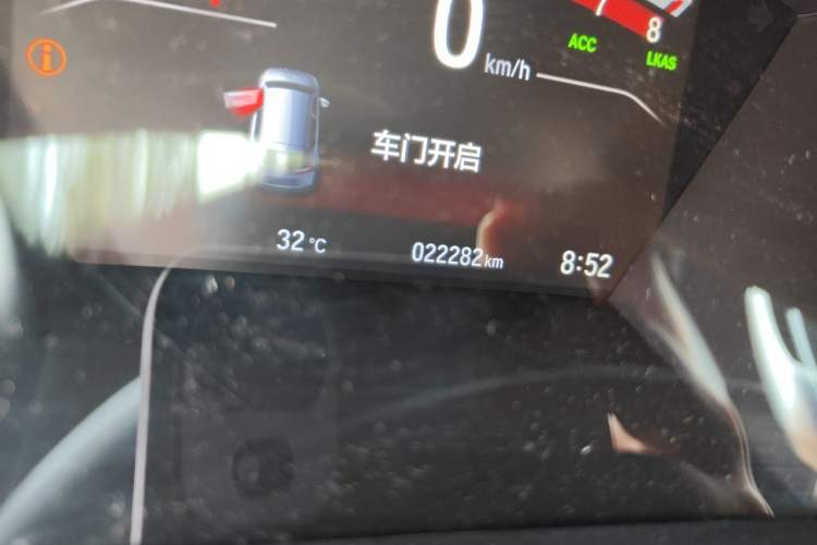 Used Honda CR-V 2021 240TURBO CVT 2WD Black Jazz Edition Odometer Close Up