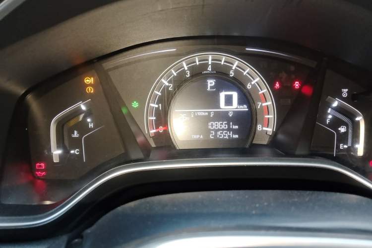 Used Honda CR-V 2021 240TURBO CVT 2WD Comfort Version Odometer Close Up