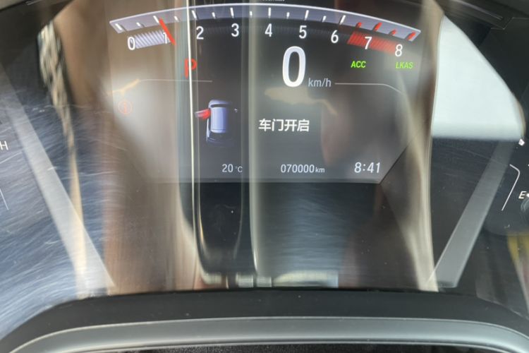 Used Honda CR-V 2021 240TURBO CVT 2WD Black Jazz Edition Odometer Close Up