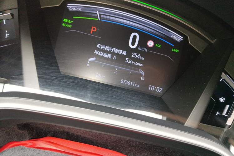 Used Honda CR-V 2021 Rui Hybrid 2.0L 2WD Pure Speed Edition Odometer Close Up