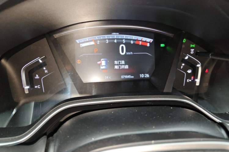 Used Honda CR-V 2021 240TURBO CVT Two-Wheel Drive Urban Edition Odometer Close Up