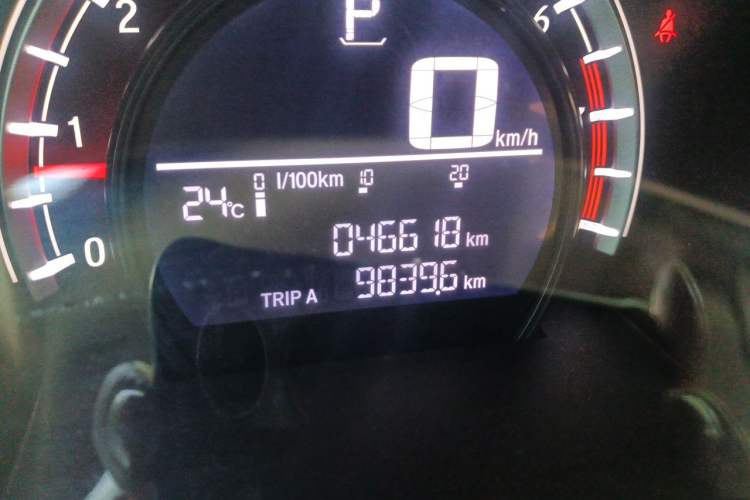 Used Honda CR-V 2021 240TURBO CVT 2WD Comfort Version Odometer Close Up