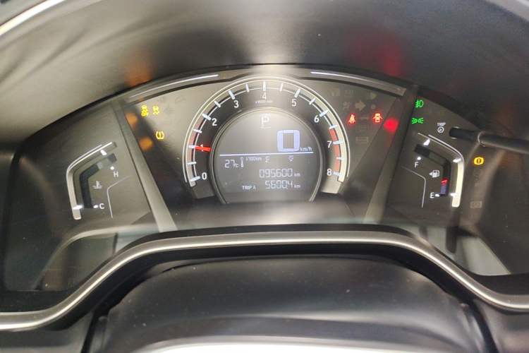 Used Honda CR-V 2021 240TURBO CVT 2WD Comfort Version Odometer Close Up