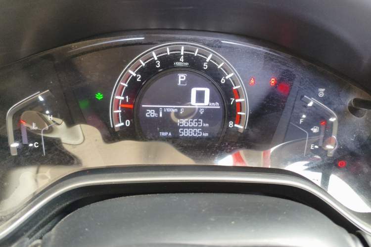 Used Honda CR-V 2021 240TURBO CVT 2WD Comfort Version Odometer Close Up