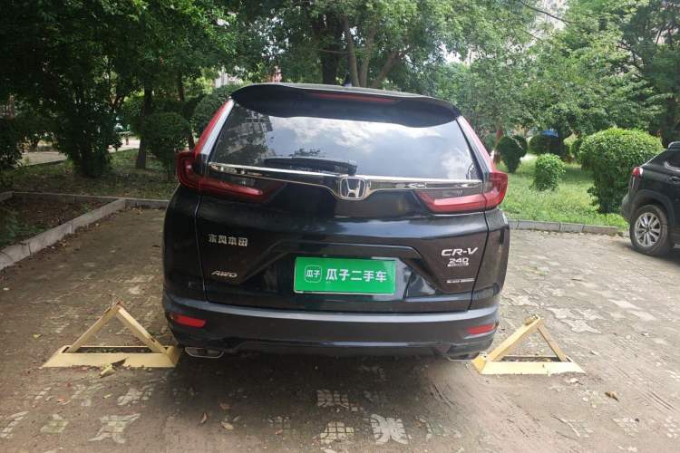 Used Honda CR-V 2021 240TURBO CVT Four-Wheel Drive Black Jazz Edition Rear