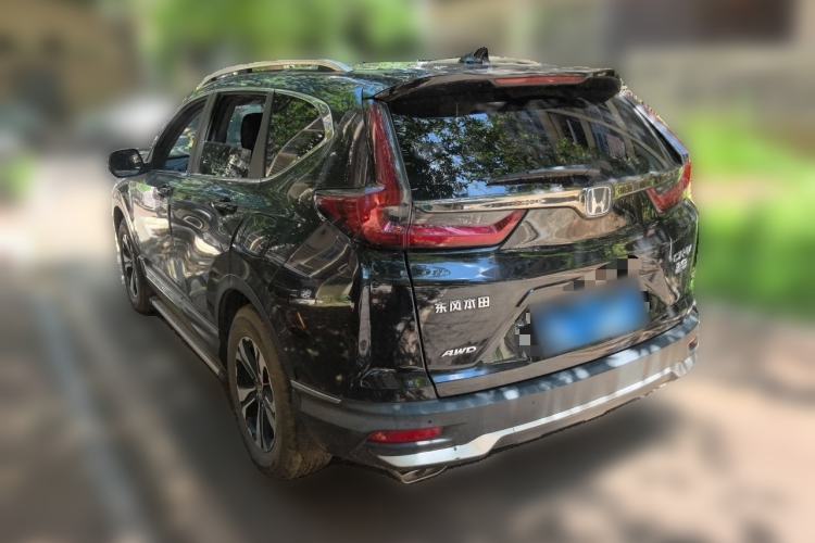 Used Honda CR-V 2021 240TURBO CVT Four-Wheel Drive Luxury Edition Rear Left 45 Deg
