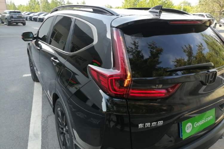 Used Honda CR-V 2021 240TURBO CVT 2WD Black Jazz Edition Rear Left 45 Deg