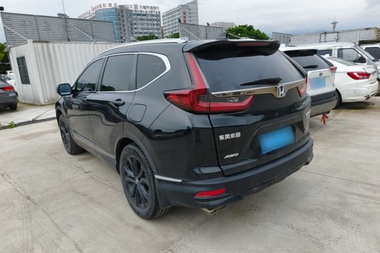 Used Honda CR-V 2021 240TURBO CVT Four-Wheel Drive Black Jazz Edition Rear Left 45 Deg