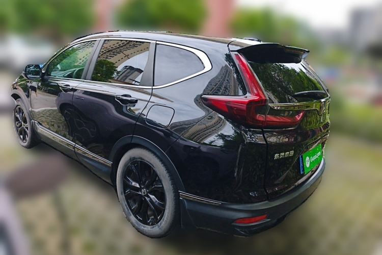 Used Honda CR-V 2021 240TURBO CVT 2WD Black Jazz Edition Rear Left 45 Deg