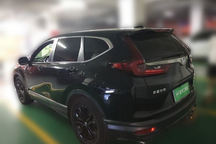 Used Honda CR-V 2021 240TURBO CVT 2WD Black Jazz Edition Rear Left 45 Deg