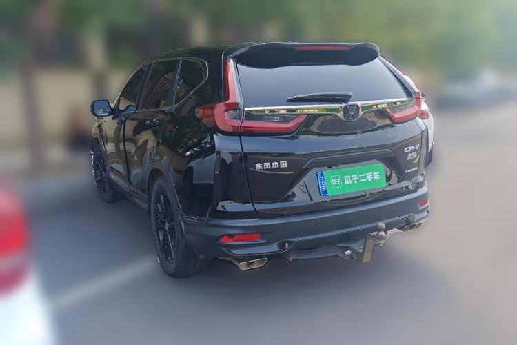Used Honda CR-V 2021 240TURBO CVT 2WD Black Jazz Edition Rear Left 45 Deg