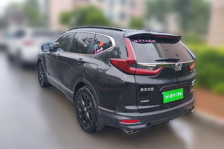 Used Honda CR-V 2021 240TURBO CVT Four-Wheel Drive Black Jazz Edition Rear Left 45 Deg