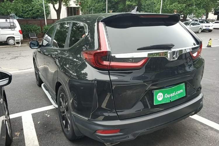 Used Honda CR-V 2021 240TURBO CVT 2WD Black Jazz Edition Rear Left 45 Deg