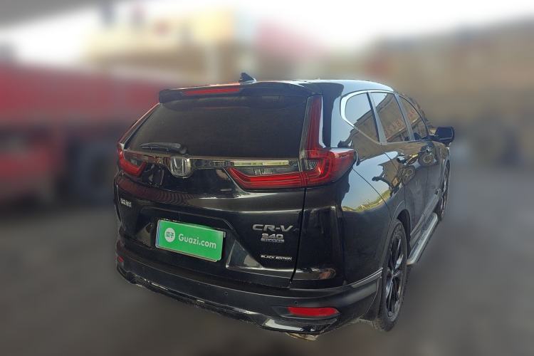Used Honda CR-V 2021 240TURBO CVT 2WD Black Jazz Edition Rear Right 45 Deg