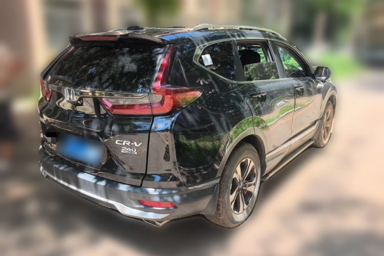 Used Honda CR-V 2021 240TURBO CVT Four-Wheel Drive Luxury Edition Rear Right 45 Deg