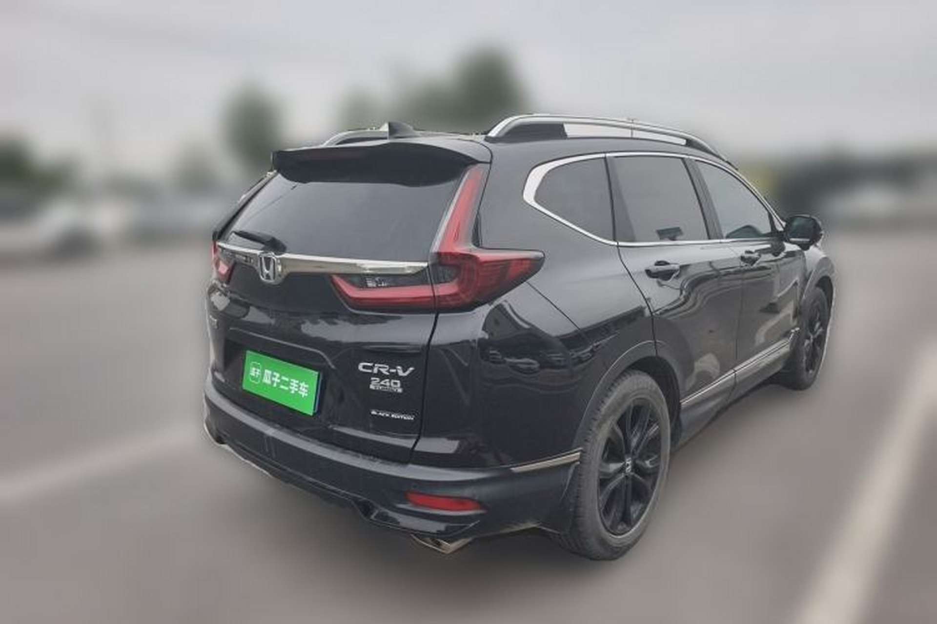 Used Honda CR-V 2021 240TURBO CVT 2WD Black Jazz Edition Rear Right 45 Deg