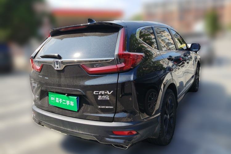 Used Honda CR-V 2021 240TURBO CVT Four-Wheel Drive Black Jazz Edition Rear Right 45 Deg