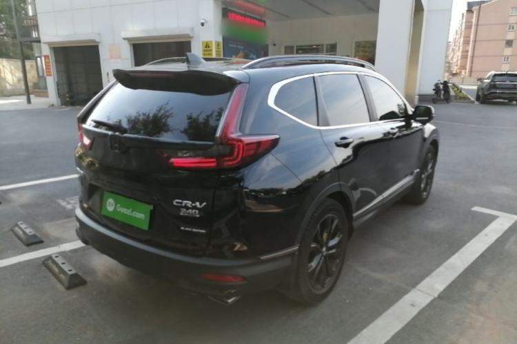 Used Honda CR-V 2021 240TURBO CVT 2WD Black Jazz Edition Rear Right 45 Deg