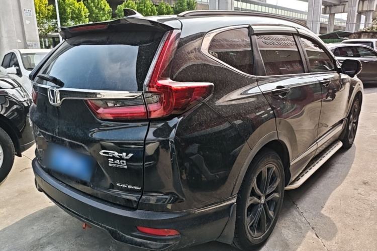 Used Honda CR-V 2021 240TURBO CVT 2WD Black Jazz Edition Rear Right 45 Deg