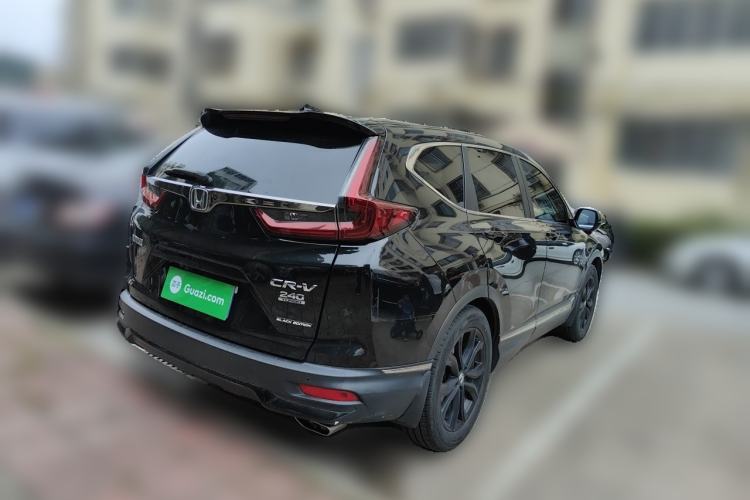 Used Honda CR-V 2021 240TURBO CVT 2WD Black Jazz Edition Rear Right 45 Deg
