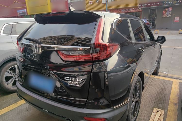 Used Honda CR-V 2021 240TURBO CVT 2WD Black Jazz Edition Rear Right 45 Deg