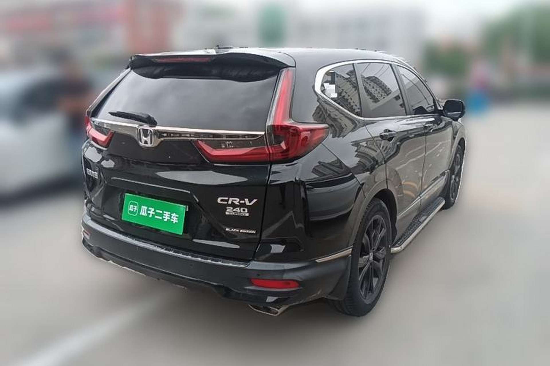 Used Honda CR-V 2021 240TURBO CVT 2WD Black Jazz Edition Rear Right 45 Deg