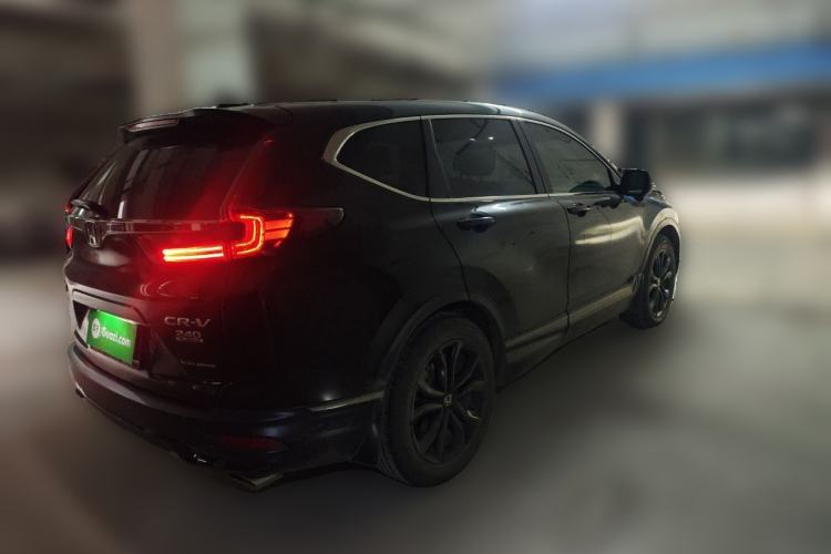 Used Honda CR-V 2021 240TURBO CVT 2WD Black Jazz Edition Rear Right 45 Deg