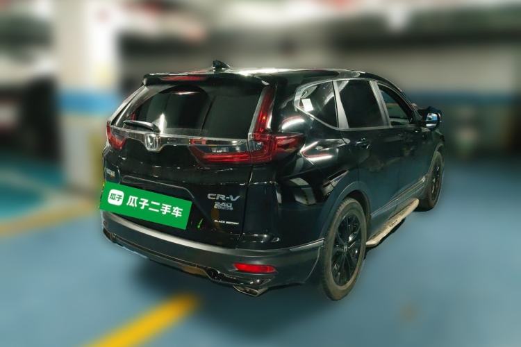 Used Honda CR-V 2021 240TURBO CVT 2WD Black Jazz Edition Rear Right 45 Deg