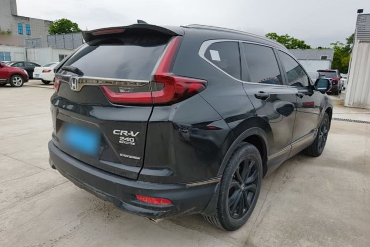 Used Honda CR-V 2021 240TURBO CVT Four-Wheel Drive Black Jazz Edition Rear Right 45 Deg