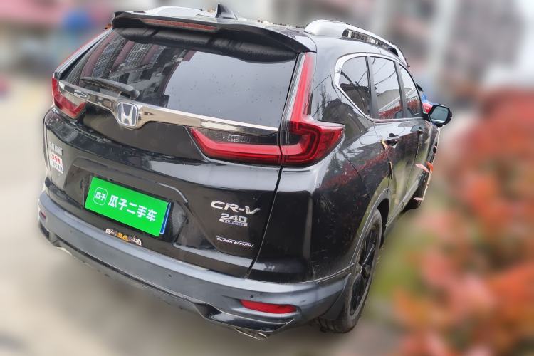 Used Honda CR-V 2021 240TURBO CVT 2WD Black Jazz Edition Rear Right 45 Deg