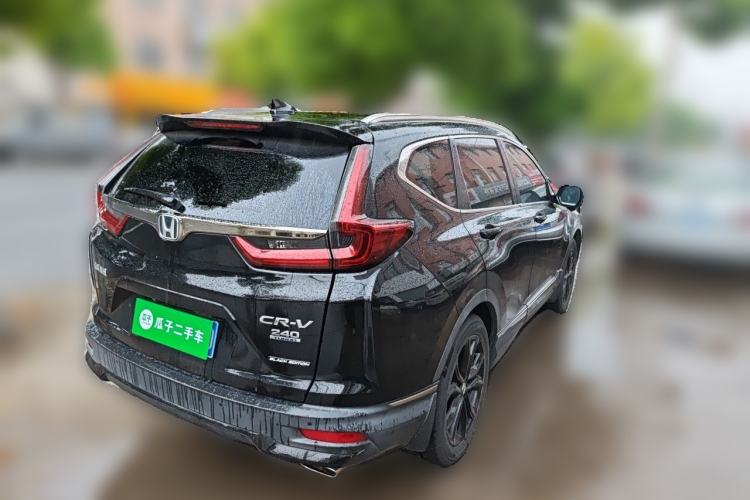 Used Honda CR-V 2021 240TURBO CVT 2WD Black Jazz Edition Rear Right 45 Deg