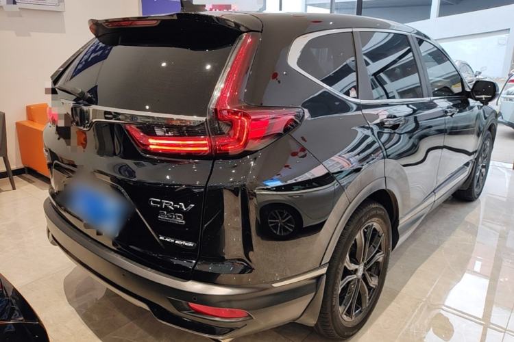 Used Honda CR-V 2021 240TURBO CVT 2WD Black Jazz Edition Rear Right 45 Deg
